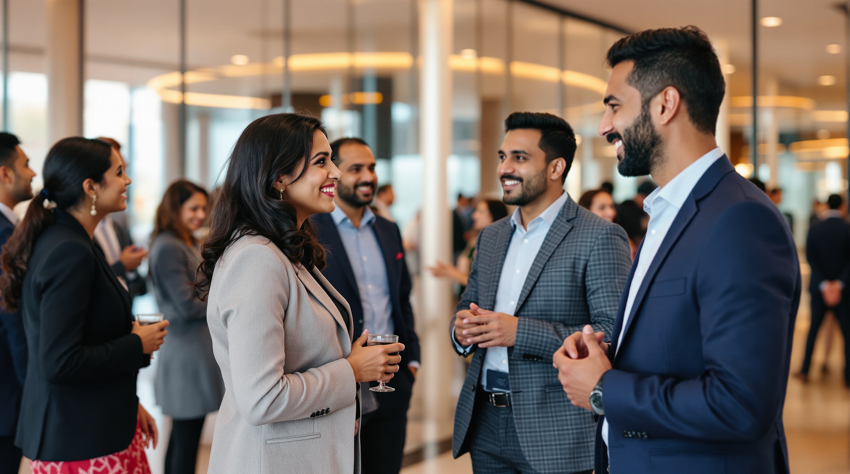 MBA alumni networking event at business school reunion